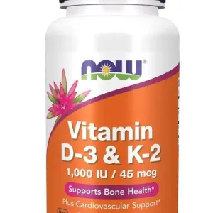 Vitamin D3 & K2 120 Veg Capsules